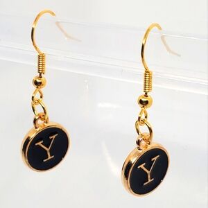 ‼️B2G1 Y, Initial Earrings, NEW